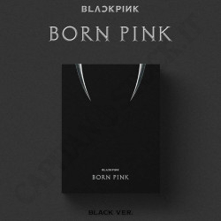 Blackpink Born Pink Cofanetto CD + 4 Cards + Poster + Booklet + Sticker Pack