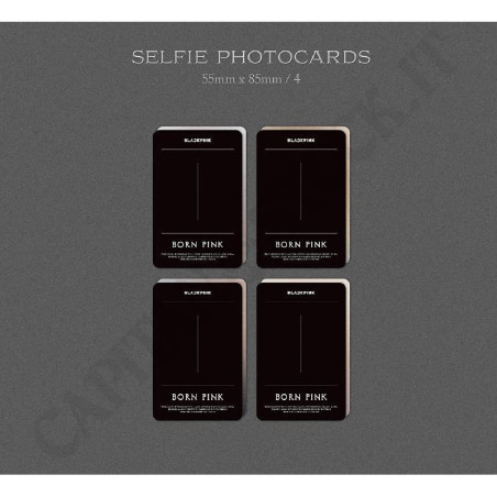 Acquista Blackpink Born Pink Cofanetto CD + 4 Cards + Poster + Booklet + Sticker Pack a soli 52,90 € su Capitanstock 