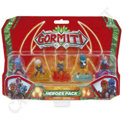 Gormiti Heroes Pack Characters - Slight Imperfections