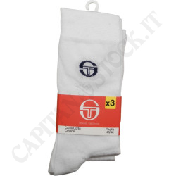 Sergio Tacchini Short Socks 3 Pairs Color White