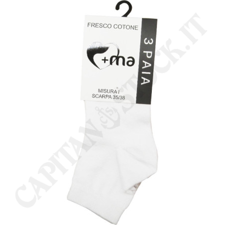 Buy Cool Cotton Socks Unisex Cotton Short 3 Pairs Color White at only €4.59 on Capitanstock Buy Cool Cotton Socks Unisex Cotton Short 3 Pairs Color White at only €4.59 on Capitanstock