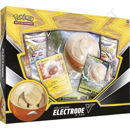 Acquista Pokémon Scatola Collezione Electrode di Hisui V Ps. 210 a soli 24,90 € su Capitanstock 