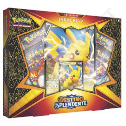 Acquista Pokémon Collezione Destino Splendente - Pikachu-V Ps 190 a soli 32,90 € su Capitanstock 