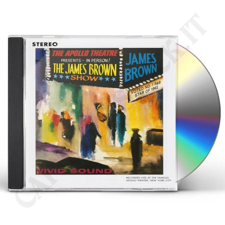Acquista James Brown Live At The Apollo CD a soli 14,50 € su Capitanstock 