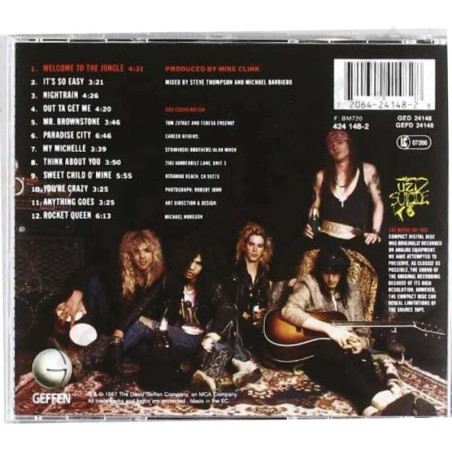 Buy Guns N' Roses Appetite for Destruction CD at only €7.99 on Capitanstock