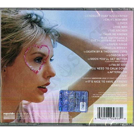 Acquista Taylor Swift Lover CD a soli 9,99 € su Capitanstock 