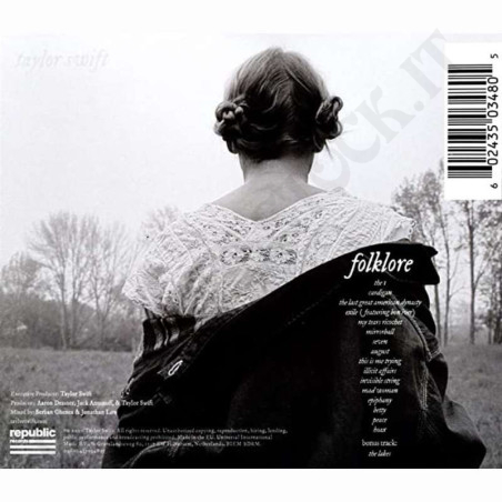Buy Taylor Swift Folklore CD at only €12.33 on Capitanstock