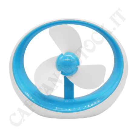 Acquista Fashion Fan - Mini Ventilatore Portatile Con Attivazione a USB e Batterie AA - 3 Colori a soli 3,99 € su Capitanstock 