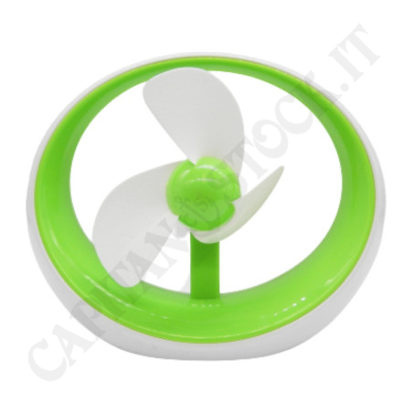 Buy Fashion Fan - USB Activation and AA Battery Mini Portable Fan - 3 Colors at only €3.99 on Capitanstock
