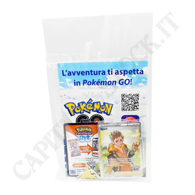 Pokémon GO Carta Spark SWSH226 Leader della Squadra Istinto & Spilla Squadra Istinto Pokémon GO Carta Spark SWSH226 Leader della Squadra Istinto & Spilla Squadra Istinto