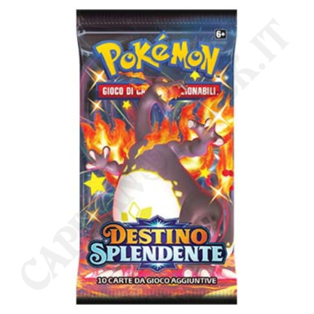 Acquista Pokémon Spada e Scudo Destino Splendente - Bustina 10 Carte Aggiuntive - IT a soli 7,99 € su Capitanstock 
