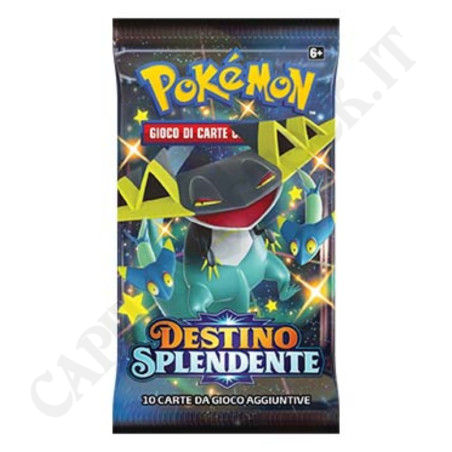 Acquista Pokémon Spada e Scudo Destino Splendente - Bustina 10 Carte Aggiuntive - IT a soli 7,99 € su Capitanstock 