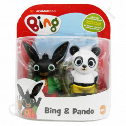 Bing and Pando Pair of Characters - Ruined Packaging