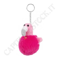 Trudi - Peluche Flamingo Keychain