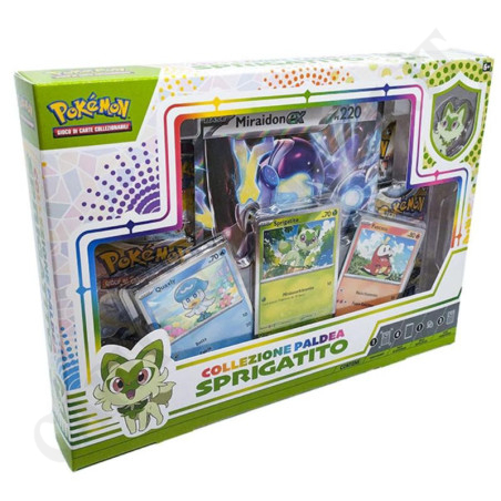 Acquista Pokémon Collezione Paldea Sprigatito - Miraidon EX Ps 220 a soli 28,99 € su Capitanstock  Acquista Pokémon Collezione Paldea Sprigatito - Miraidon EX Ps 220 a soli 28,99 € su Capitanstock