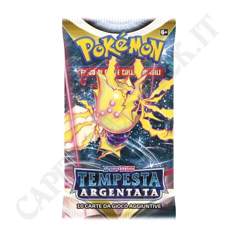 Acquista Pokémon Spada e Scudo Tempesta Argentata - Bustina 10 Carte Aggiuntive - IT a soli 5,80 € su Capitanstock 