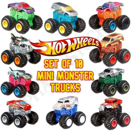 Buy Hot Wheels Monster Trucks Series 1 Mini Truck with Spring Loader at only €2.81 on Capitanstock