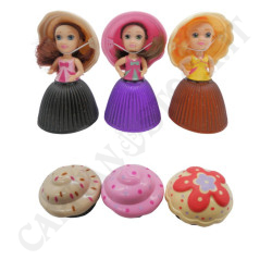 Mini Cupcake Surprise Set 3 Dolls - Without Packaging