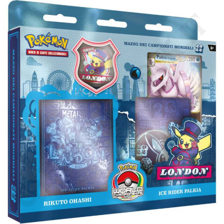 Acquista Pokémon Mazzo dei Campionati Mondiali 2022 Rikuto Ohashi Ice Rider Palkia a soli 16,80 € su Capitanstock 