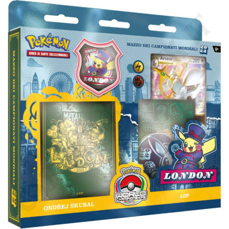 Acquista Pokémon Mazzo dei Campionati Mondiali 2022 Ondrej Skubal ADP a soli 16,80 € su Capitanstock 