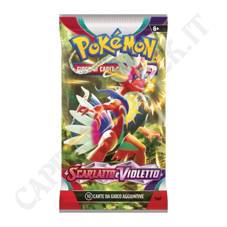 Buy Pokémon Scarlet & Violet - Pack of 10 Additional Cards - IT at only €4.49 on Capitanstock