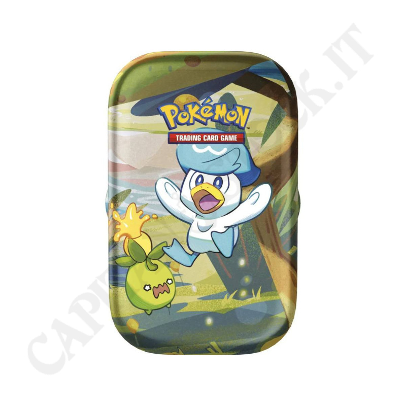 Mini Tin da Collezione Amici di Paldea Quaxly e Smoliv