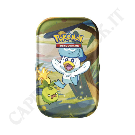 Acquista Pokémon Mini Tin Amici di Paldea Quaxly da Collezione a soli 12,99 € su Capitanstock 
