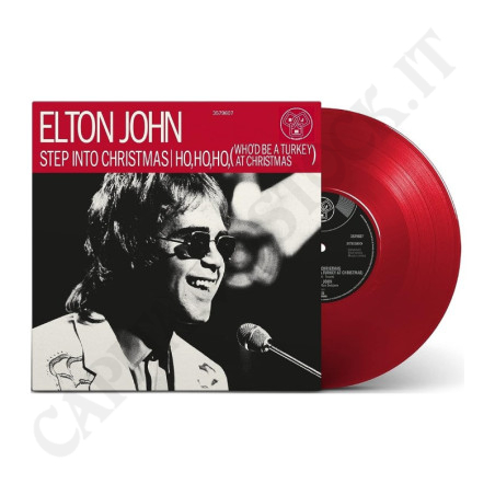 Buy Elton John Step Into Christmas Limited Edition Red Vinyl 10" at only €18.99 on Capitanstock