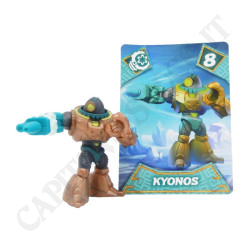 Kyonos Gormiti Wave 12 Mini Character With Gorm Card and Digital Code - Without Packaging