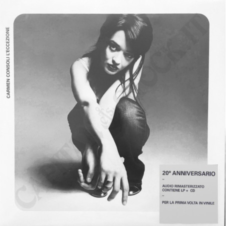 Buy Carmen Consoli - L'Eccezione 20th Anniversary Remastered Vinyl + CD at only €33.90 on Capitanstock Buy Carmen Consoli - L'Eccezione 20th Anniversary Remastered Vinyl + CD at only €33.90 on Capitanstock