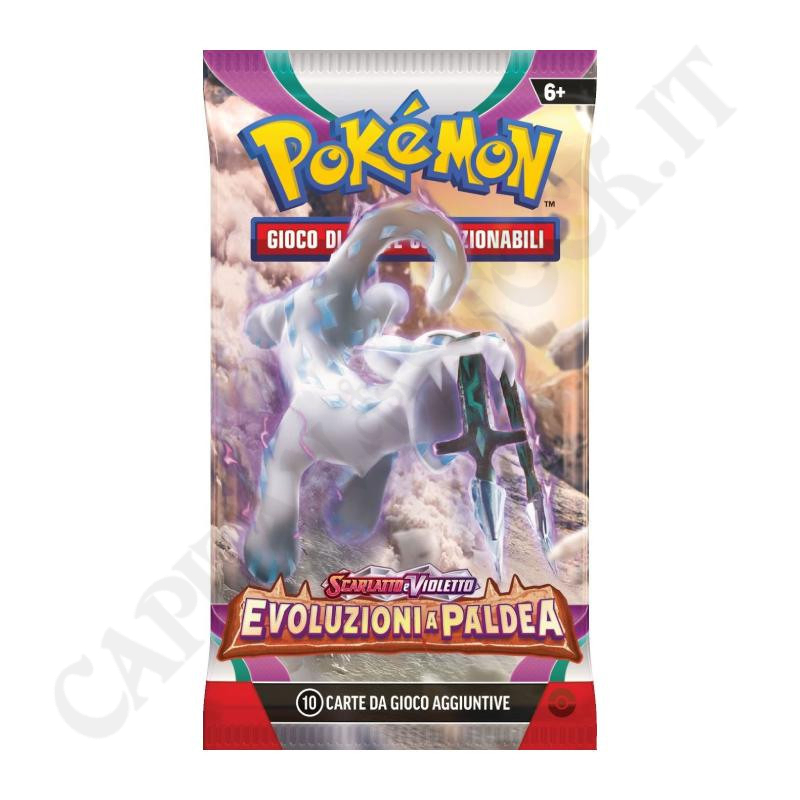 Buy Pokémon Scarlet and Violet Evolve in Paldea - Pack of 10 Additional Cards - IT at only €5.80 on Capitanstock