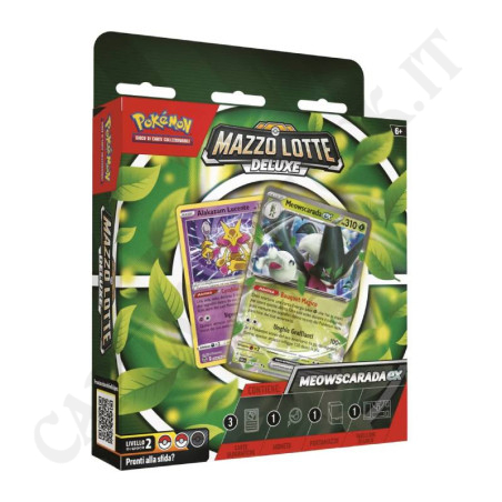 Acquista Pokémon Mazzo Lotte Deluxe Meowscarada Ex - Lievi Imperfezioni IT a soli 19,90 € su Capitanstock 