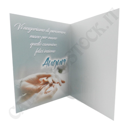 Buy Wedding Greeting Card with White Envelope - Promise Marriage at only €2.49 on Capitanstock