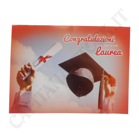 Acquista Biglietto di Congratulazioni Per La Laurea con Busta Bianca a soli 2,50 € su Capitanstock Acquista Biglietto di Congratulazioni Per La Laurea con Busta Bianca a soli 2,50 € su Capitanstock