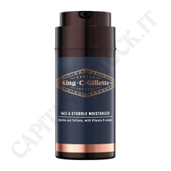 Buy King C. Gillette Face & Stubble Moinsturizer fo Man 100ml at only €5.99 on Capitanstock