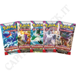 Acquista Pokémon Scarlatto e Violetto Evoluzione a Paldea Artset Completo 5 Bustine IT a soli 25,90 € su Capitanstock 