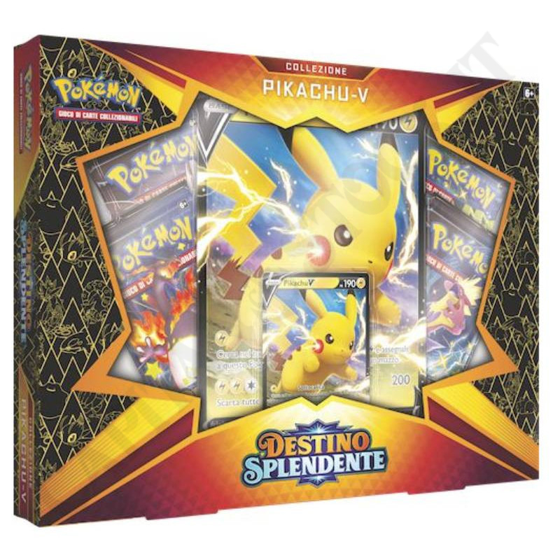 Pokémon Collezione Destino Splendente Pikachu-V Ps 190 - Lievi Imperfezioni