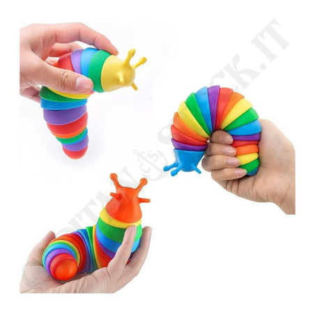 Acquista Sbabam Fidget Slug Bruco Bustina a Sorpresa a soli 3,99 € su Capitanstock 