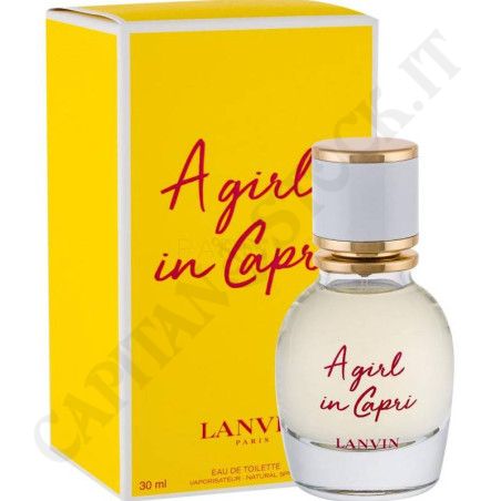 Acquista Lanvin A Girl in Capri Eau de Toilette Donna 30 ML a soli 15,45 € su Capitanstock  Acquista Lanvin A Girl in Capri Eau de Toilette Donna 30 ML a soli 15,45 € su Capitanstock