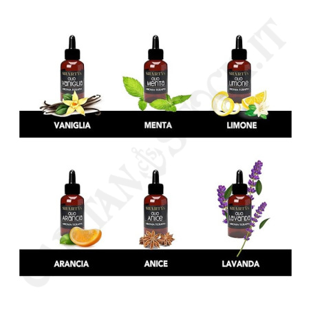 Buy Shartys Essential Oils Aroma Therapy 6 Bottles 6 Fragrances 10ml at only €7.49 on Capitanstock