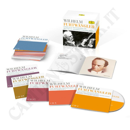 Acquista Wilhelm Furtwängler Complete Recordings On Deutsche Grammophon and Decca 34 CD + 1 DVD a soli 69,99 € su Capitanstock 