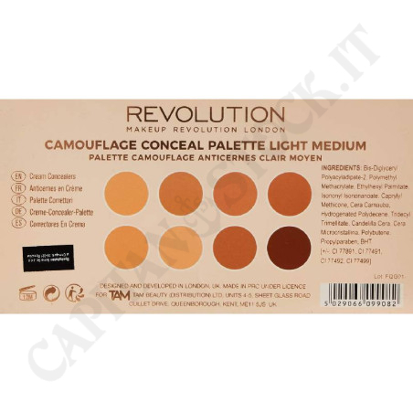 Buy Revolution Pro HD Camouflage Conceal Concealer Palette at only €6.98 on Capitanstock