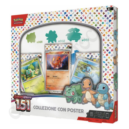 Acquista Pokémon Scarlatto e Violetto 151 Collezione Con Poster a soli 17,89 € su Capitanstock  Acquista Pokémon Scarlatto e Violetto 151 Collezione Con Poster a soli 17,89 € su Capitanstock