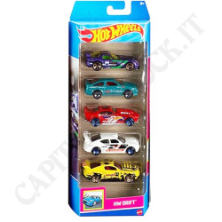 Acquista Mattel Hot Wheels HW Drift 5 Pack Set a soli 10,90 € su Capitanstock 
