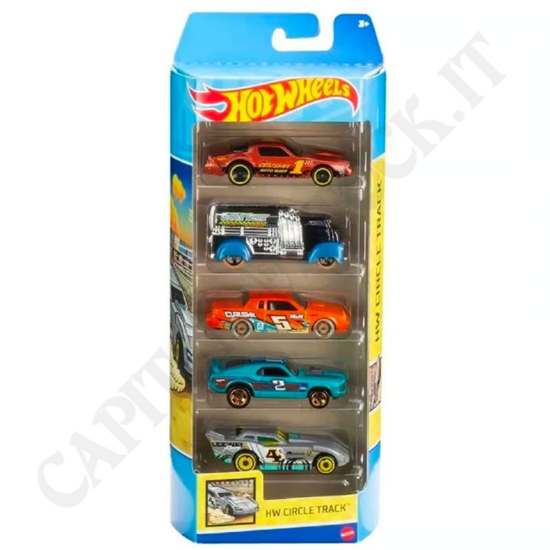 Mattel Hot Wheels HW Circle Track 5 Pack Set Mattel Hot Wheels HW Circle Track 5 Pack Set