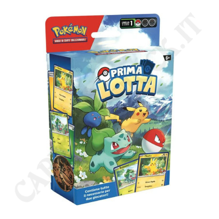 Acquista Pokémon Mazzo Prima Lotta Bulbasaur e Pikachu - IT a soli 10,90 € su Capitanstock  Acquista Pokémon Mazzo Prima Lotta Bulbasaur e Pikachu - IT a soli 10,90 € su Capitanstock