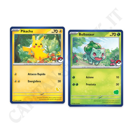 Acquista Pokémon Mazzo Prima Lotta Bulbasaur e Pikachu - IT a soli 10,90 € su Capitanstock 