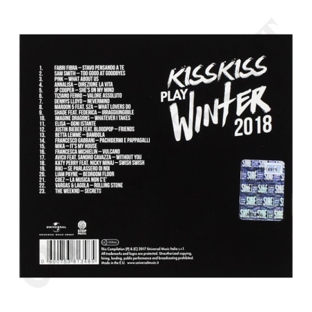 Acquista KissKiss Play Winter 2018 La Compilation Con La Musica + Bella Dell'Inverno Digipack CD a soli 3,99 € su Capitanstock 