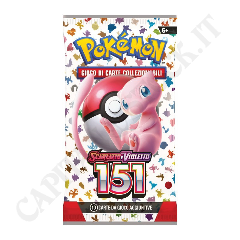 Pokémon Scarlatto e Violetto 151 - Bustina 10 Carte Aggiuntive IT Pokémon Scarlatto e Violetto 151 - Bustina 10 Carte Aggiuntive IT