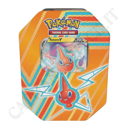 Acquista Pokémon Tin Box Potenziale Nascosto RotomV Ps 190 IT a soli 23,99 € su Capitanstock 